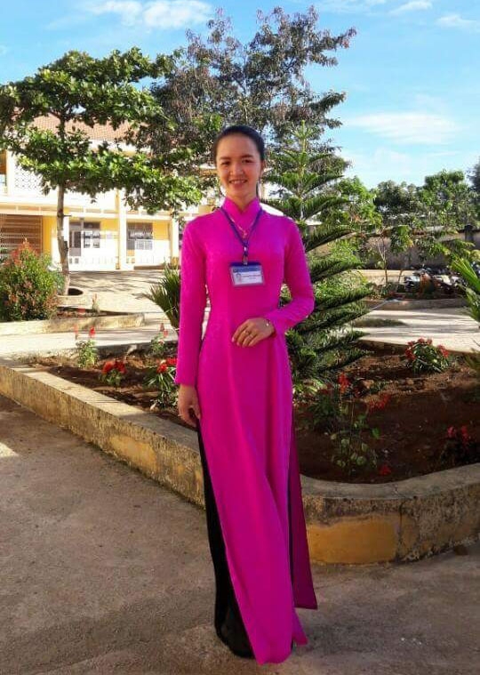 Cô giáo Nguyễn Phượng Hồng Mai. Ảnh: T.P