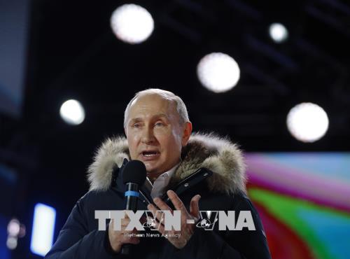 Bầu cử Tổng thống Nga: Ông Putin giành 76% số phiếu bầu