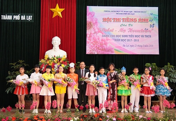 Đà Lạt: Hơn 100 học sinh tham dự Hội thi tiếng Anh "Dalat – My Hometown"