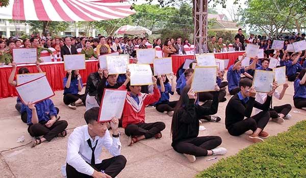 Phần thi Rung chuông vàng tìm hiểu kiến thức pháp luật