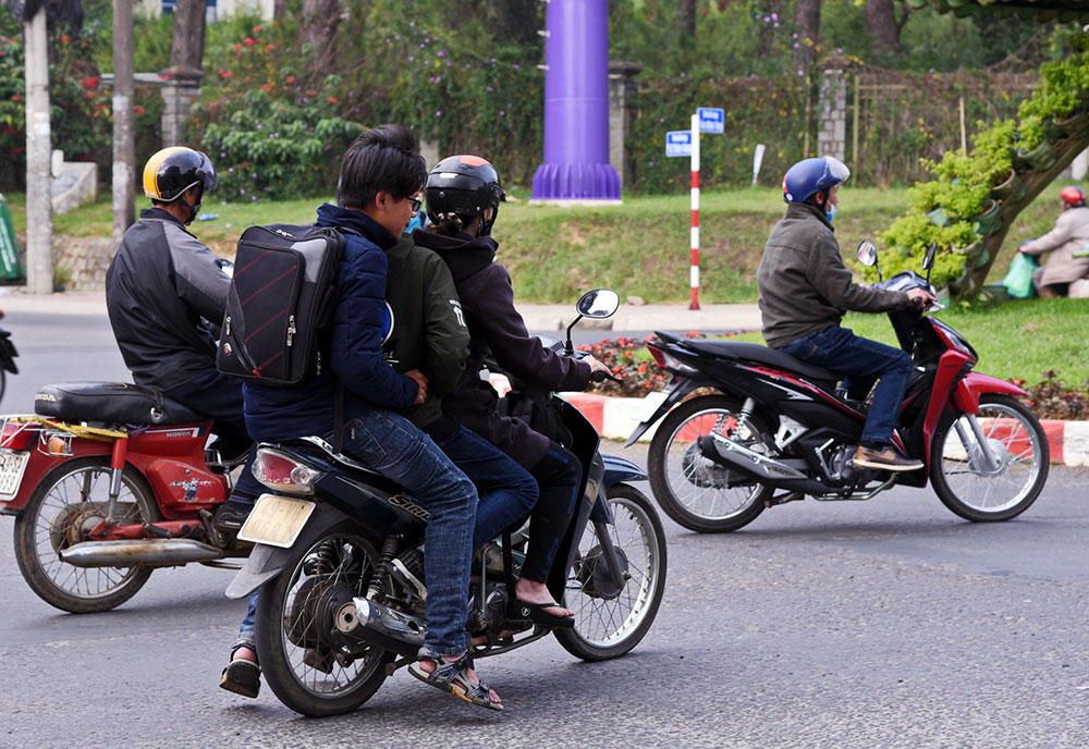 Đà Lạt: 3 tháng phát hiện trên 3.500 trường hợp vi phạm pháp luật về giao thông