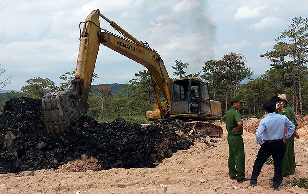 Tổng kiểm tra Nhà máy xử lý chất thải rắn Ðà Lạt