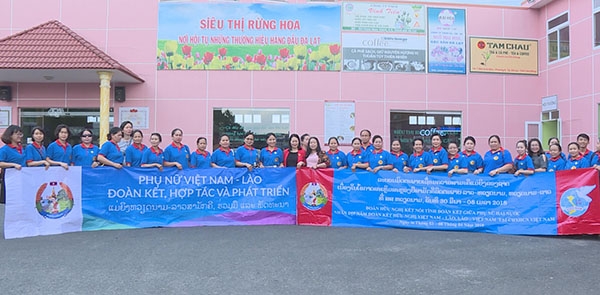 Đoàn đại biểu cấp cao Hội Phụ nữ Lào thăm và làm việc tại Đà Lạt - Lâm Đồng