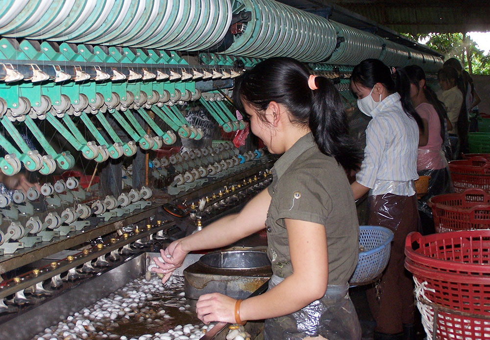 Gần 46% lao động trực tiếp được đào tạo nghề