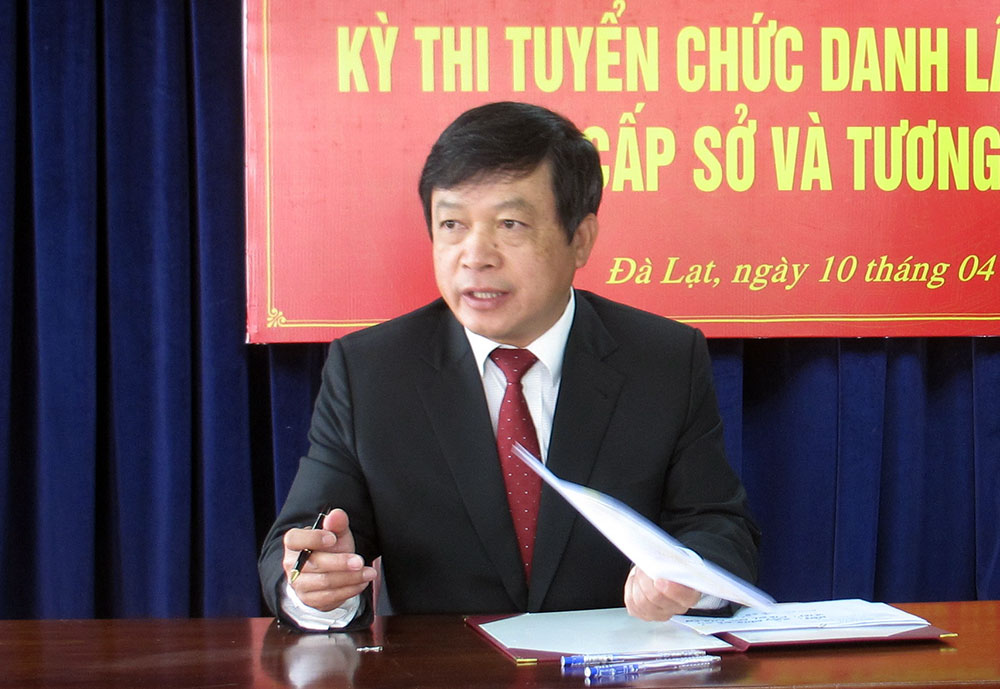Khai mạc kỳ thi tuyển chọn lãnh đạo, quản lý cấp sở và tương đương
