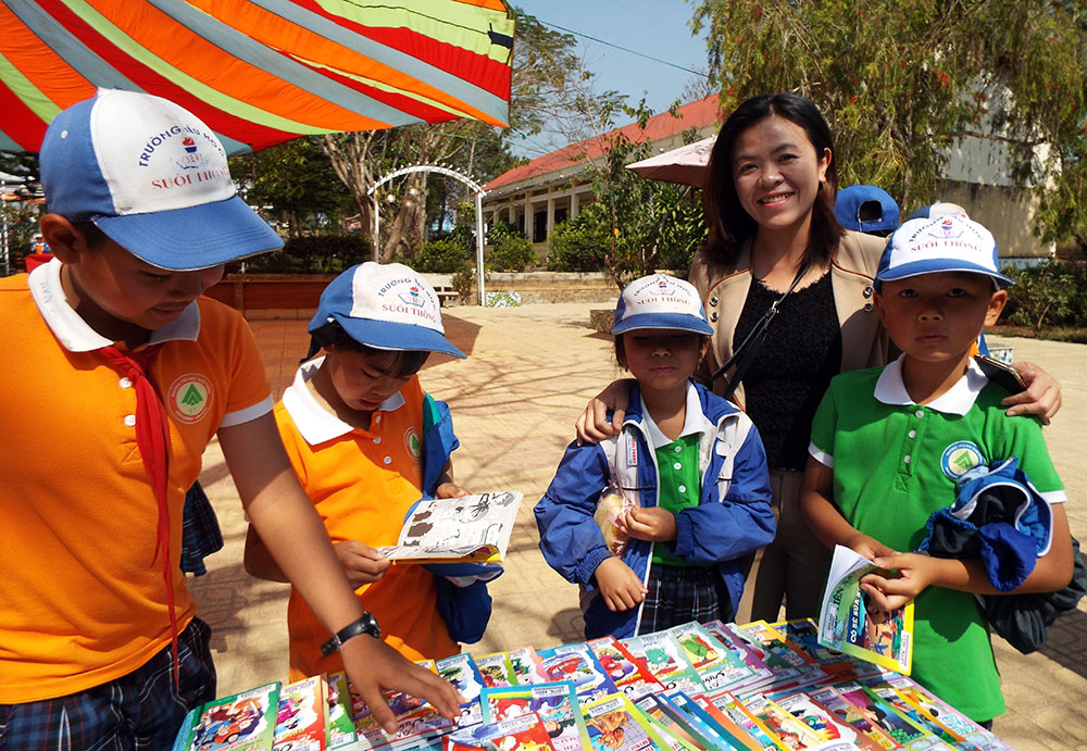 Cô thủ thư yêu nghề