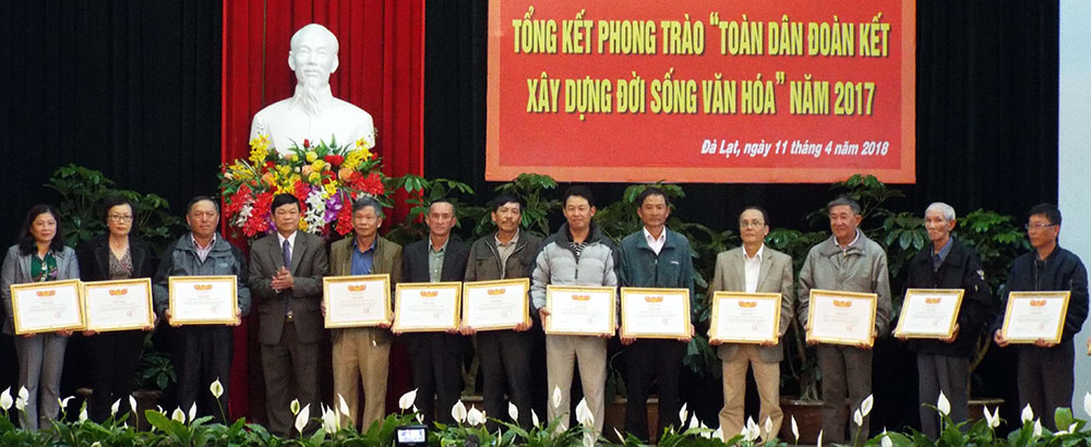 Đà Lạt: 96,4% khu dân cư đạt chuẩn văn hóa