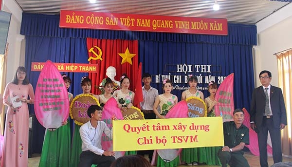 Hiệp Thạnh: Tổ chức hội thi Bí thư Chi bộ giỏi