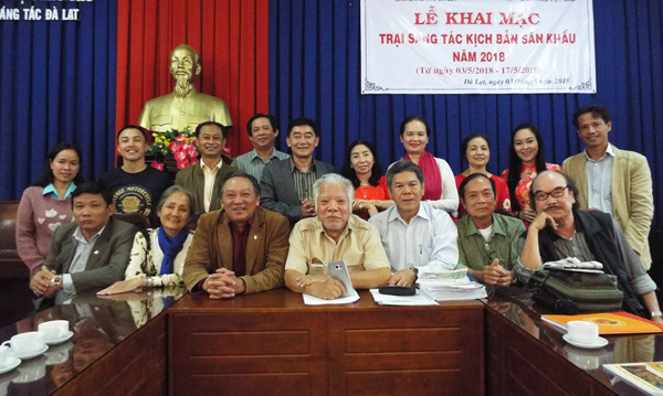 Khai mạc trại sáng tác kịch bản sân khấu tại Đà Lạt