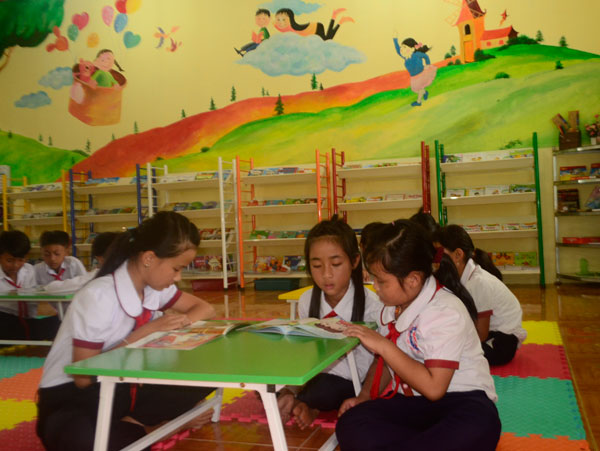 Thêm 24 trường tiểu học triển khai dự án Thư viện thân thiện