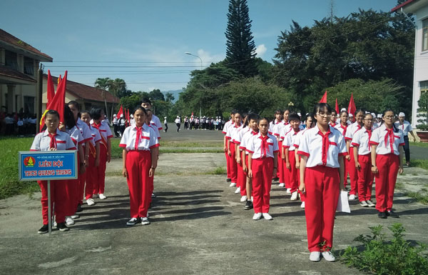 Bảo Lộc: Tổ chức Hội thi nghi thức Đội và Ngày hội văn hóa giao thông
