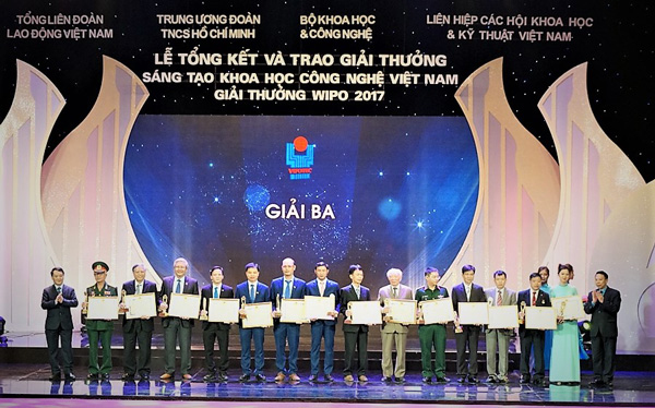 Công ty Nhôm Lâm Đồng đạt giải ba Hội thi Sáng tạo Khoa học Công nghệ Việt Nam năm 2017
