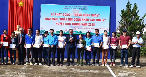 Đức Trọng phát động "Tháng công nhân" năm 2018