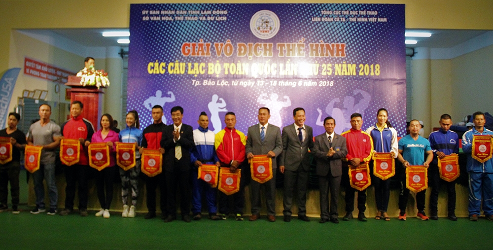 Khai mạc Giải vô địch Thể hình các CLB toàn quốc 2018