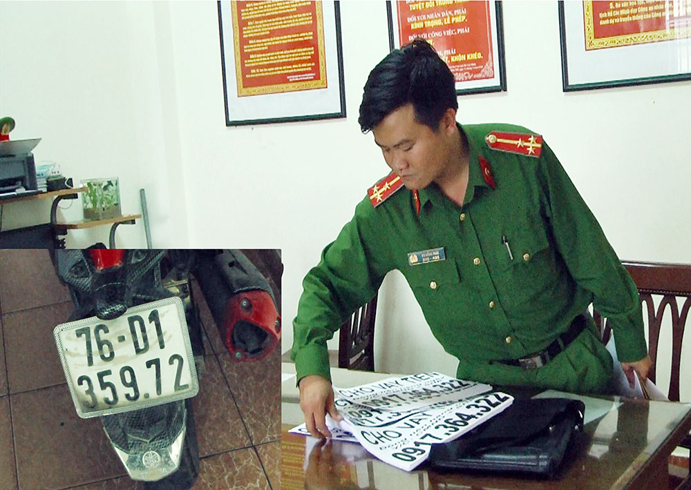 Đà Lạt: Phát hiện đối tượng dán 200 tờ rơi "Cho vay không thế chấp"