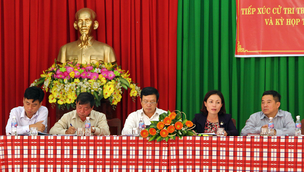 Cử tri quan tâm công tác phòng, chống tham nhũng và quy hoạch đô thị
