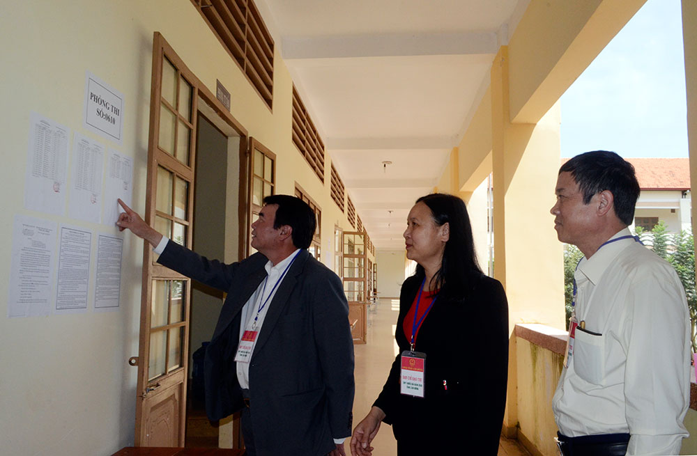Trên 99,6% thí sinh dự thi môn đầu tiên