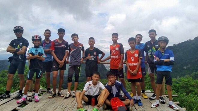 Thái Lan tìm thấy đội bóng thiếu niên mất tích trong hang động