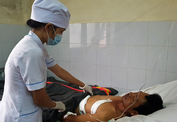 Phát hiện trộm đột nhập vào nhà, gia chủ bị chém trọng thương