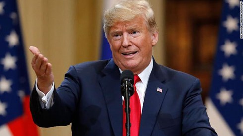 Tại cuộc gặp, ông Trump cho biết, quan hệ hai nước chưa bao giờ tồi tệ như hiện nay nhưng đã thay đổi chỉ 4 giờ trước đây. (Ảnh minh họa: CNN)