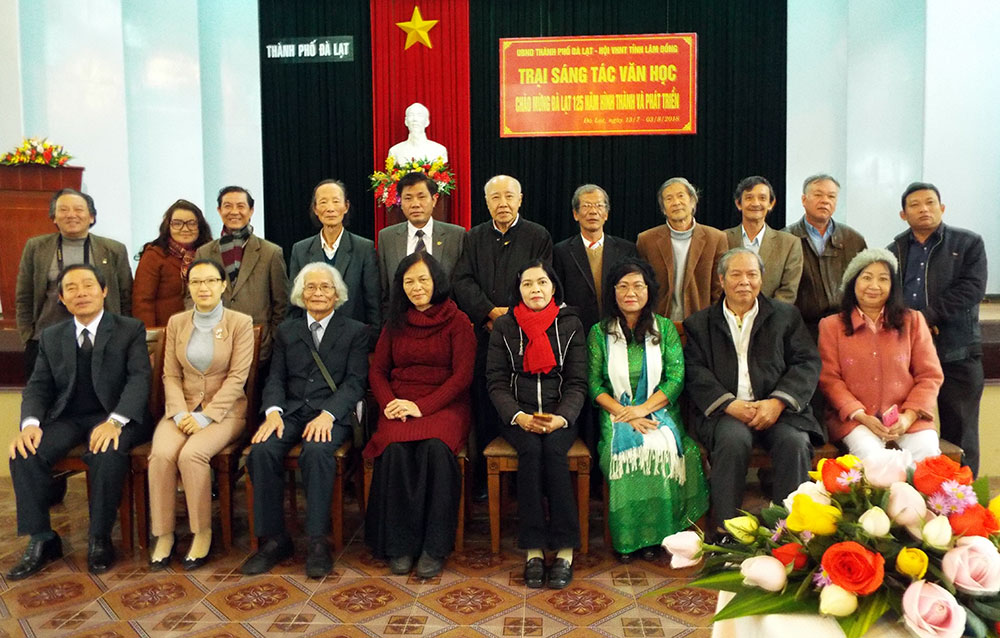 Khai mạc trại sáng tác văn học "Đà Lạt 125 năm hình thành và phát triển"