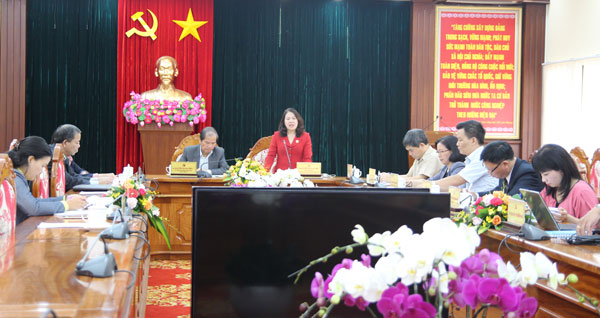 Toàn cảnh buổi làm việc