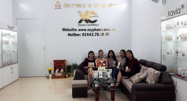 MỸ PHẨM XAVIA TUYỂN DỤNG HỆ THỐNG TRÊN TOÀN QUỐC