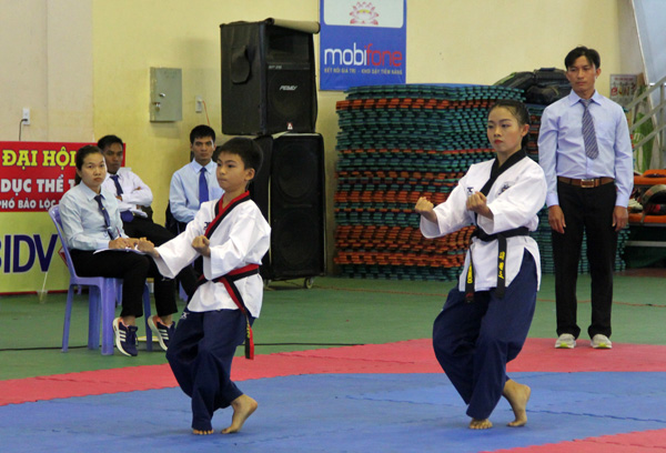 Hơn 80 VĐV tham dự Giải Taekwondo tỉnh Lâm Đồng