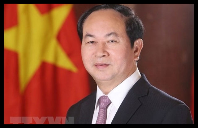 Chủ tịch nước Trần Đại Quang. (Nguồn: TTXVN)