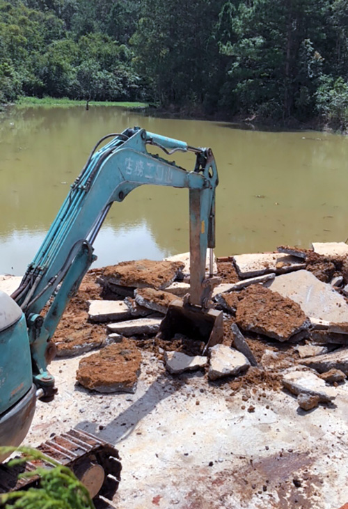 Thêm công trình không phép xâm phạm di tích bị giải tỏa