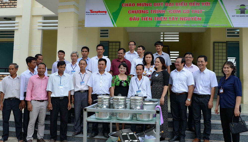 Mở đầu chương trình &quot;Cơm Có Thịt&quot; đầu tiên trên Tây Nguyên
