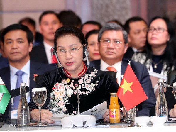 Chủ tịch Quốc hội phát biểu tại Phiên họp toàn thể thứ nhất MSEAP 3