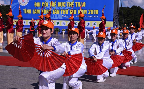 Đồng diễn dưỡng sinh Người cao tuổi