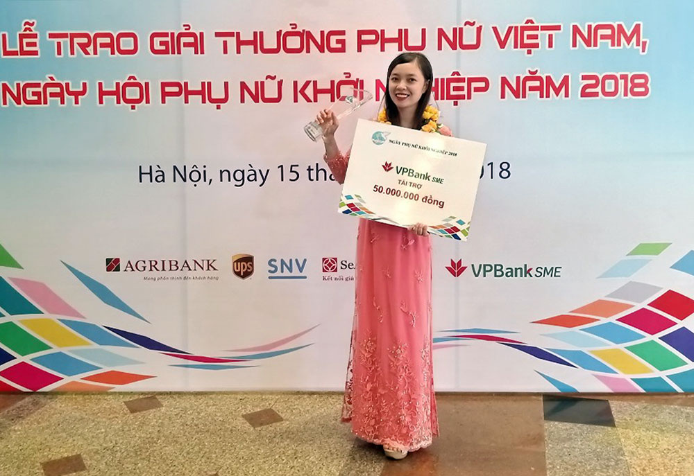 Dự án khởi nghiệp của Huỳnh Thị Thanh Thảo -Đơn Dương được nhà đầu tư trao 50 triệu đồng vốn khởi nghiệp