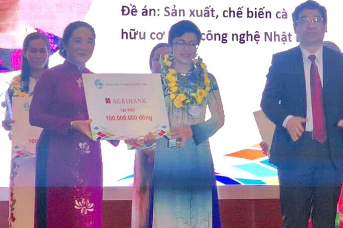 Nhà đầu tư trao 200 triệu đồng vốn cho 3 đề án khởi nghiệp của phụ nữ Lâm Đồng