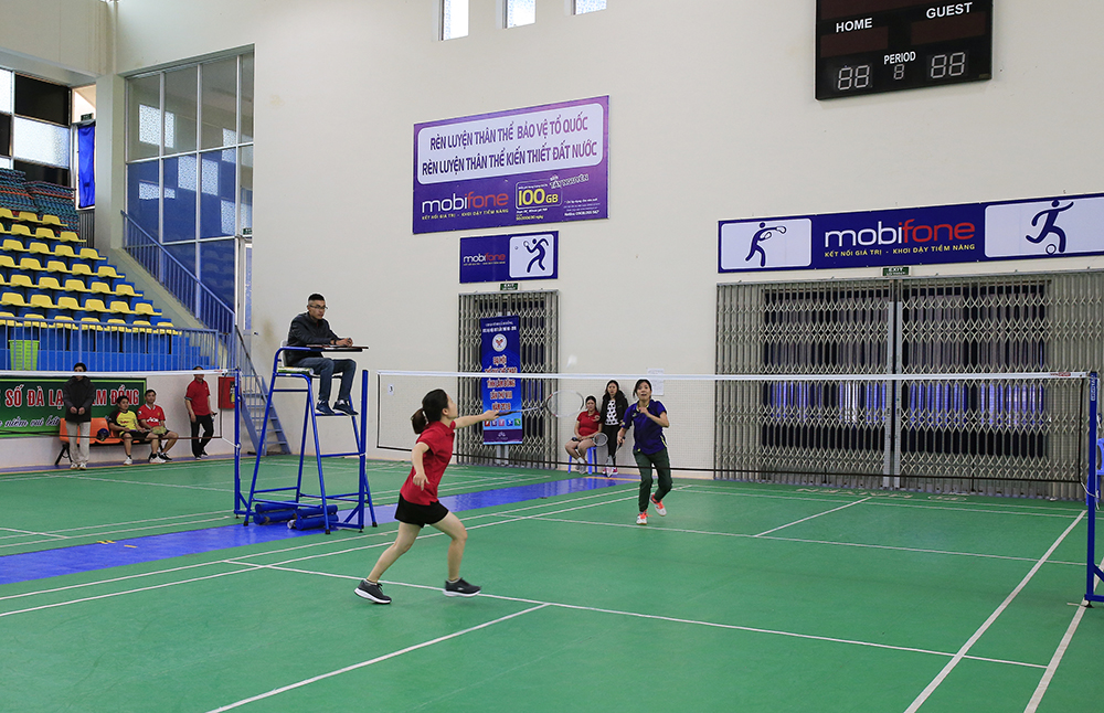 Một số hình ảnh thi đấu thể thao trong ngày khai mạc hội thao