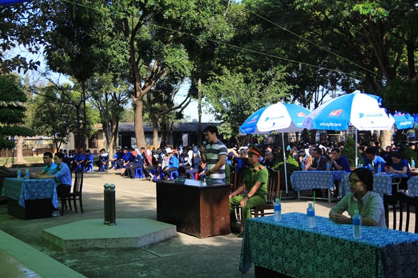 Hơn 1.000 học sinh tham gia Phiên tòa giả định
