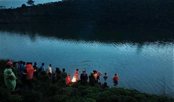 Thi thể nạn nhân được tìm thấy sau 2 ngày bị đuối nước