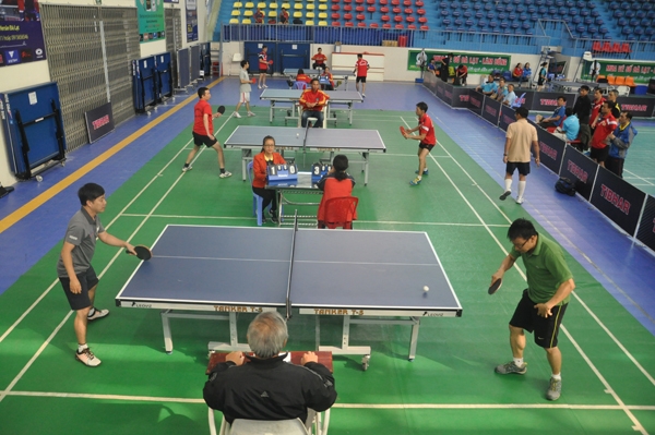 Trên 70 VĐV tranh tài tại giải Bóng bàn các nhà Quản lý và Trung cao tuổi Lâm Đồng - 2018