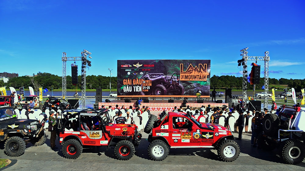 40 đội đua tranh tài tại Giải xe địa hình Laan – Challenge The Mountain 2018 - Đà Lạt
