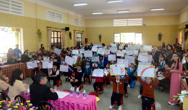 Hơn 250 học sinh Đà Lạt thi tìm hiểu Luật Giao thông đường bộ