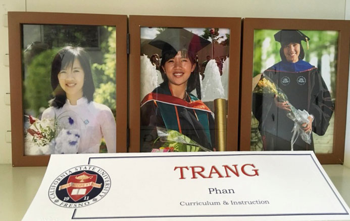 Cô gái Việt trường làng trên đất Mỹ