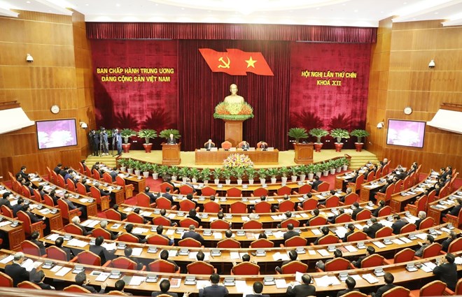 Khai mạc Hội nghị lần thứ chín Ban Chấp hành Trung ương Đảng khóa XII