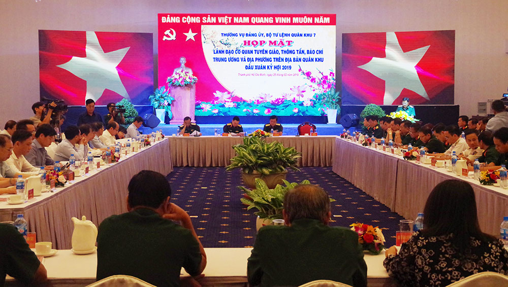 Họp mặt lãnh đạo cơ quan Tuyên giáo, thông tấn, báo chí đầu Xuân Kỷ Hợi 2019
