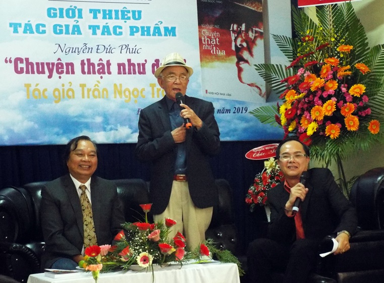 Giao lưu giới thiệu tác giả tác phẩm &quot;Nguyễn Đức Phúc - Chuyện thật như đùa&quot;