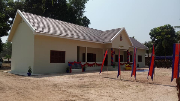 Công trình hữu nghị giữa hai đơn vị