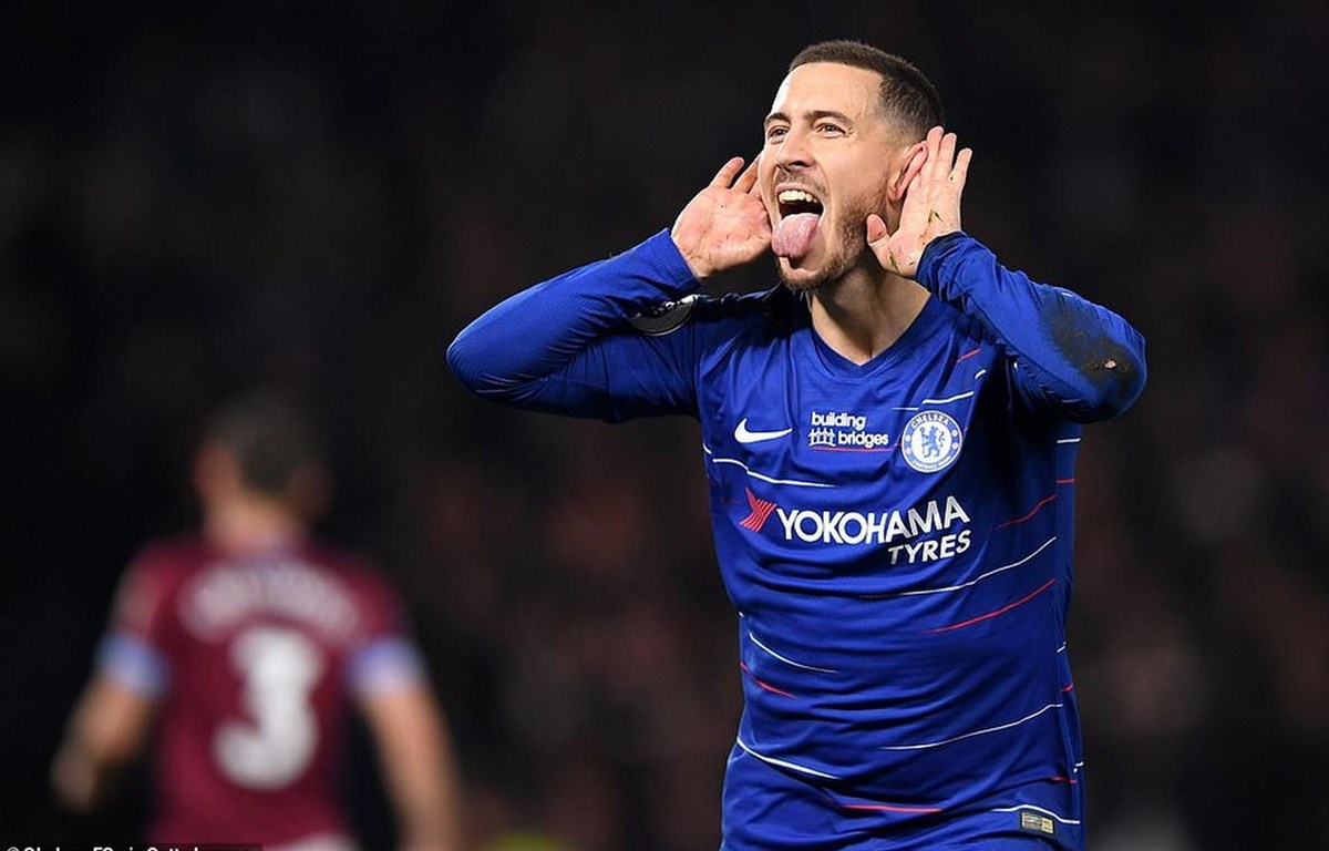Eden Hazard tỏa sáng, Chelsea leo lên tốp 3 Premier League