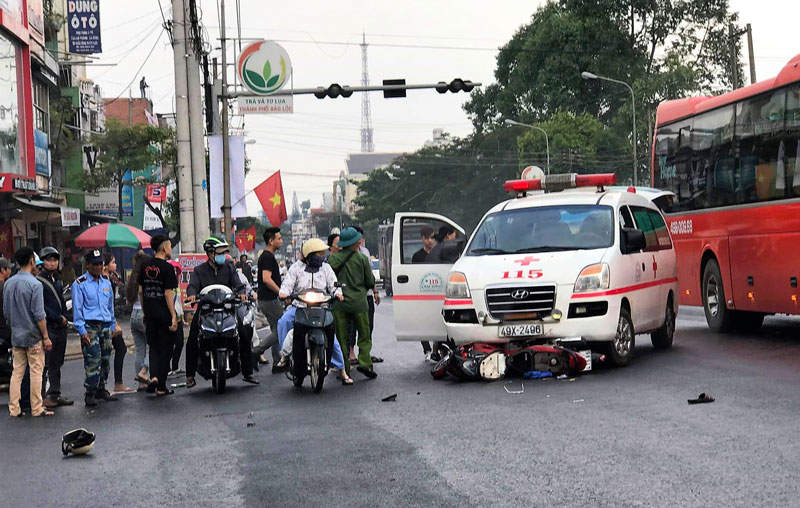 Người chồng đã tử vong