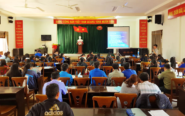 150 nữ cán bộ, đoàn viên, thanh niên huyện Di Linh tập huấn tuyên truyền, giáo dục, vận động, hỗ trợ phụ nữ