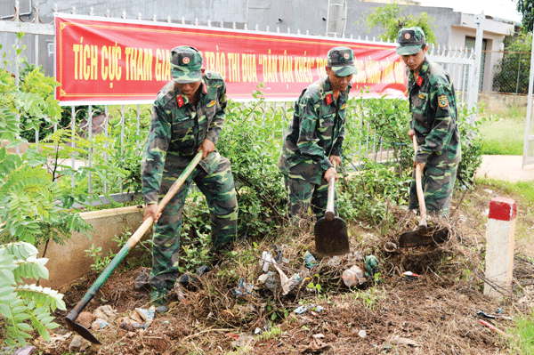 Xung kích, sáng tạo, xứng danh Bộ đội Cụ Hồ